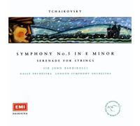 Tchaikovsky, Barbirolli, Halle Orchestra - Phoenixa Series- Tchaikovsky: Symphony no 5, Serenade by Tchaikovsky, Barbirolli, Halle Orchestra (1991) Audio CD