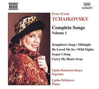 Tchaikovsky, P.I. - L'Intégrale des mélodies Vol.1