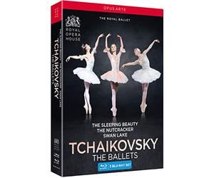 Tchaikovsky, P.I.: Sleeping Beauty (The) / The Nutcracker / Swan Lake [Ballets] (Royal Ballet, 2015-2017) (3-Blu-ray Disc Box Set) [Blu-ray]