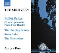 P.I. Tchaikovsky / Aurora Duo – Suites de ballet (transcripciones para piano a 4 manos) – CD – NAXOS