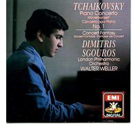 TCHAIKOVSKY Piano Concerto No 1 Concert Fantasy DIMITRIS SGOUROS London Philarmonic Orchestra WALTER WELLER 1987