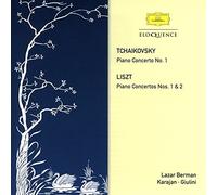 Tchaikovsky: Piano Concerto No. 1 / Liszt: Piano Concertos No. 1 & No. 2 by Berliner Philharmoniker & Herbert Von Karajan Lazar Berman