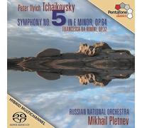 Tchaikovsky: Sinfonia Nº 5; Francesca Da Rimini / Russian National Orchestra - Pletnev