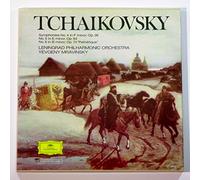 Tchaikovsky: Symphonies No 4 in F Minor Op 36, No 5 in E Minor, Op 64, No 6 in B Minor Op 74 Pathetique / Yevgeny Mravinsky and Leningrad Philharmonic Orchestra