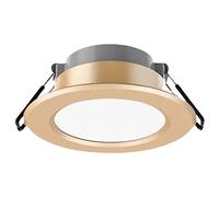 TCHAUSGZOZ Downlight Led Focos Empotrados Comerciales for El Hogar Sala De Estar Dormitorio Lámpara De Techo Antideslumbrante Dorada 3W5W7W Aluminio PC Puede Luces 1 Paquete / 4 Paquetes (Color : Whi
