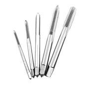 TCHETGIGZC Escariador de machos roscar for trinquete y mango en T ajustable, soporte manual, llave M3, M4, M5, M6, M8, tapón rosca métrica for máquina, herramienta forma(6542Tap M3-M8)