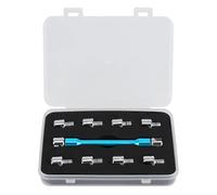 TCHETGIGZC Juego de llaves for radios motocicleta CNC, 5,0-6,8, longitud 93 mm/3,7 pulgadas, accesorios for la mayoría las motocicletas(F)