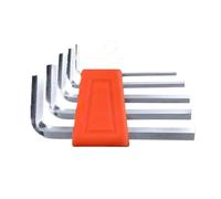 TCHETGIGZC Juego de llaves métricas 5, 8 y 11 piezas, llave en pulgadas, L, tamaño, juego herramientas reparación vehículos brazo corto, manuales for el hogar(5Pcs Metric short)