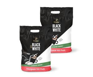 Tchibo Pack de 200 cápsulas de café Maxipack, color blanco y negro