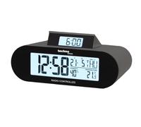 tchnoline WT376 - Reloj Despertador Digital con Fecha, Humedad y Temperatura