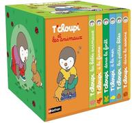 T'choupi et les animaux: Coffret en 6 volumes : T'choupi à la mer ; T'choupi dans la savane ; T'choupi les bébés animaux ; T'choupi dans la forêt ; T'choupi à la ferme ; T'choupi les petites bêtes