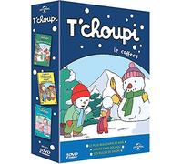 T'choupi et ses amis (interactif) - Le coffret : Le plus beau sapin de Noël + Jamais sans mon doudou - Les bulles de savon [Francia] [DVD]