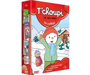 T'choupi et ses amis - Le coffret - La balade en forêt + La super classe + Magicien [Francia] [DVD]