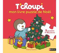 T'choupi mon livre puzzle de Noël