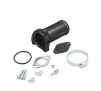 TcHUYAn Tubo de eliminación EG aluminio, 50/57/63mm, for V-W Ad, Sko Gof MK4 Bor 1.9TDI PD75 PD90 PD100 PD130 PD150 PD160(51MM Black)