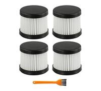 TCHWLGXS Compatible con Karcher, Filtro HEPA De Vacío, Paquete 2/4 Cepillo