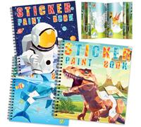 TCJJ 3 Libro Pegatinas Para Niños De 3 A 8 Años, 30 Pegatinas Para Mejorar La Inteligencia