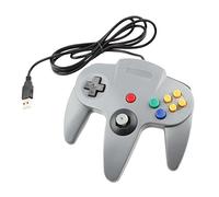 TCK USB Game Controller for N64 Nintendo 64 PC Windows Mac (Grey) vídeo Juego