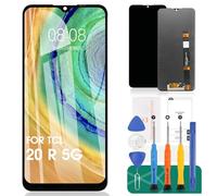 TCL 20 R 5G / 20R 5G T767H - Pantalla LCD para TCL 20 XE/20XE 5087Z, kit de piezas de reparación de digitalizador táctil (negro, sin marco)