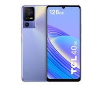 TCL 40 SE 128GB - Smartphone de 6.75" (Pantalla 90Hz, 4GB-128GB, Ampliable MicroSD, Dual SIM, Cámara 50MP, Batería 5010mAh, Doble Altavoz estéreo, Android 13.) Twilight Purple