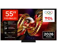 TCL TV 55C8L 55" SQD-Mini LED, 4K HDR 3000 nits, 1008 Zonas de atenuación, Google TV, 144 Hz, Dolby Vision & Atmos, Audio by Bang & Olufsen