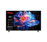 TCL 55P6K - Televisión LED 4K UHD de 55" con Google TV y Dolby Audio