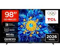 Televisor 98" QD MINI LED 4K TCL 98P8LSmart TV Google TV Clase E