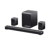 TCL Barra de Sonido S65K de 5.1 Canales con Dolby Atmos, subwoofer inalámbrico y Altavoces satélite