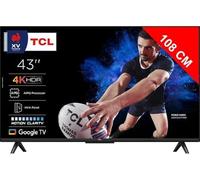 TCL P6K 43P6K Televisor 109,2 cm (43") 4K Ultra HD Smart TV Wifi Metálico