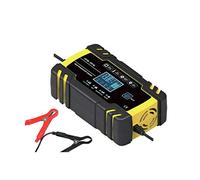 TCL LTC LX1205 Cargador de Batería Microprocesador con Pantalla LCD 12 V 8A - 24 V 4A para Baterías de Coche y Moto