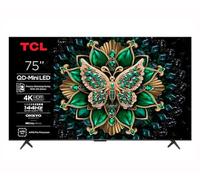 TCL C6K 75C6K Televisor 190,5 cm (75") 4K Ultra HD Smart TV Wifi Metálico