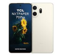 TCL NXTPAPER 70 Pro 5G Smartphone Android, NXTPAPER 4.0, Pantalla Luz Natural CPL, 6.9" FHD+ 120Hz, Cámara de 50MP 1.0um OIS, MuseFilm, 512GB ROM + 8GB RAM, MediaTek Dimensity 7300, Nebula Gold
