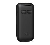 TCL Onetouch 5023 Pantalla 2.4" Teléfono Móvil Fácil Uso, Teclas Grandes, para Personas Mayores. Base cargadora, Camara, Bluetooth, Linterna, Boton SOS, Grabadora, Negro [Versión ES/PT]