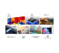 TCL P6K 75P6K Televisor 190,5 cm (75") 4K Ultra HD Smart TV Wifi Negro