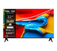 TCL TV 32V4C - 32 pulgadas HD Smart QLED Direct LED con Android TV y HDR - Compatible con Google Cast y Google Home, diseño Delgado