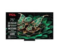 TCL 75C7K Televisor 190,5 cm (75") 4K Ultra HD Smart TV Wifi Metálico 3000 cd / m²