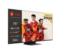 TCL C84 75C845 Televisor 190,5 cm (75") 4K Ultra HD Smart TV Wifi Negro 2000 cd / m²