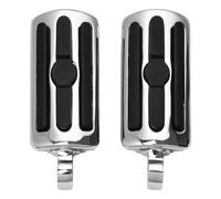 TCMT 10 mm Highway Foot Pegs reposapiés cromado para Harley Davidson Touring Softail Dyna