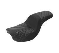 TCMT Asiento para conductor y pasajero para Harley Dyna Street Bob Wide Glide 2006-2017 Fat Bob 2008-2017 Switchback 2012-2016