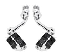 TCMT Clavijas de carretera para Harley Softail Sportster Electra Road Glide Road King Street Glide con protector de motor de 1.25 pulgadas 1 1/4 barra de carretera