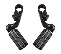 TCMT Clavijas de carretera para Harley Softail Sportster Electra Road Glide Road King Street Glide con protector de motor de 1.25 pulgadas 1 1/4 barra de carretera