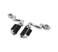 TCMT Clavijas de carretera para Harley Softail Sportster Electra Road Glide Road King Street Glide con protector de motor de 1.25 pulgadas 1 1/4 barra de carretera