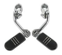 TCMT Estriberas de 1-1/4 pulgadas, 32 mm de largo ángulo Streamliner Highway para Harley Touring Road King Street Glide Road Glide Electra Glide Softail Sportster Dyna