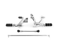 TCMT Motor Cromo Adelante controles Palancas Vínculos Clavijas para Harley Sportster 1200 Low (XL1200L) 2006 07 08 09 10 2011 Sportster 1200 Nightster (XL1200 N) 2007 - 2012