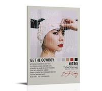 TCNDFZ Mitski Be The Cowboy - Lienzo decorativo clásico para pared, póster decorativo para sala de estar, decoración de pared, 50 x 75 cm, estilo marco