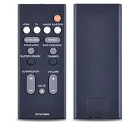 TCNOUMT FSR78 ZV28960 Reemplazar Mando a Distancia Compatible para Yamaha Soundbar YAS-207 ATS-1060 ATS-1070 FSR78-ZV28960