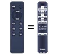 TCNOUMT Mando a distancia de repuesto compatible con amplificador de audio Yamaha RAX9 V499920 AX396 AX-396 AX496 AX-496 AX-596 AX596 / RC7060-0004