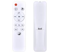 TCNOUMT Mando a distancia de repuesto compatible con ventilador de techo OLX LITTARBY JTT AURALK Flarouch OSTIVE FanLito AURALK FANSEXPERT KoolShiro con luces