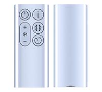 TCNOUMT Mando a distancia de repuesto compatible con ventilador purificador Dyson BP01 (número de pieza 970192-01), color plateado