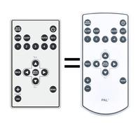 TCNOUMT Mando a distancia de repuesto para Tivoli Audio PAL+ PALPRWHT Music System